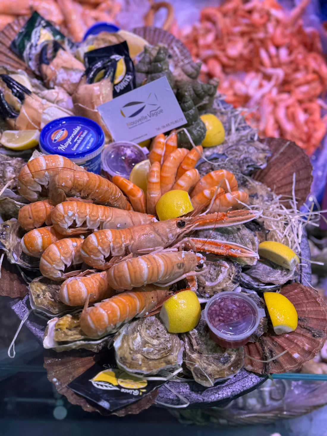 Plateaux de Fruits de Mer à Boulogne-Billancourt – Nouvelle Vague, Votre Poissonnier du Marché